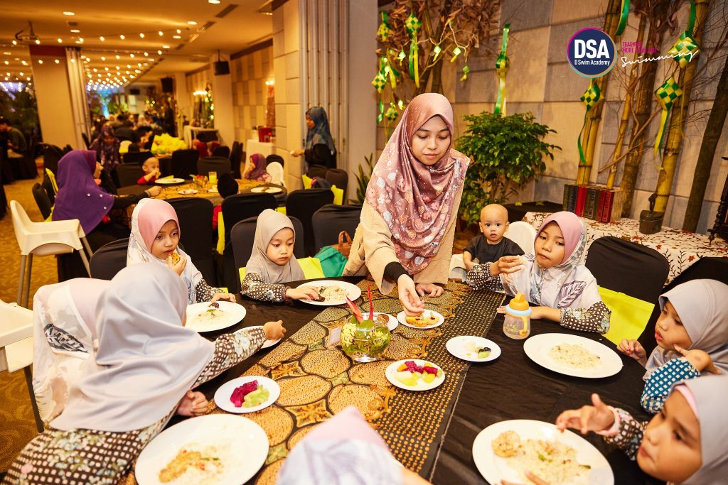 Ramadan Mubarak with children of Rumah Cahaya Kasih