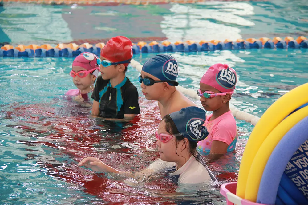 learn swimming with DSA
